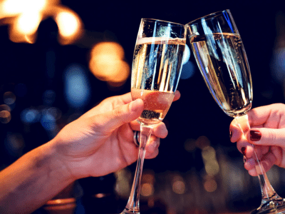 Champagneskål