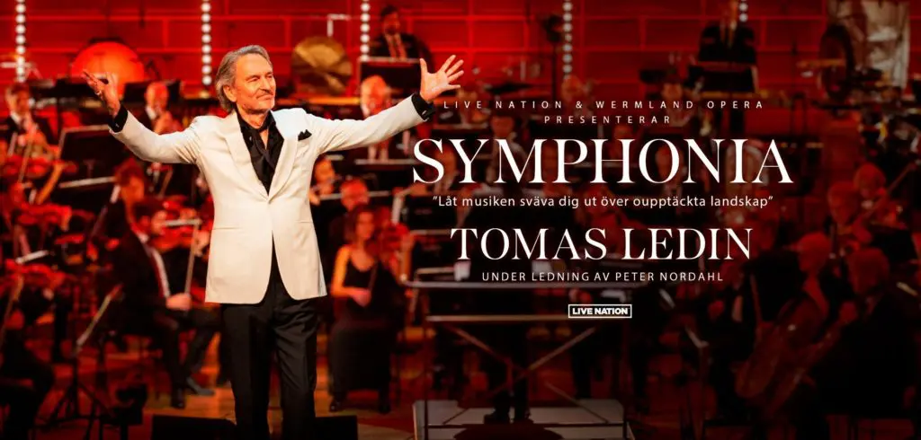 Konsert med Tomas Ledin Symphonia