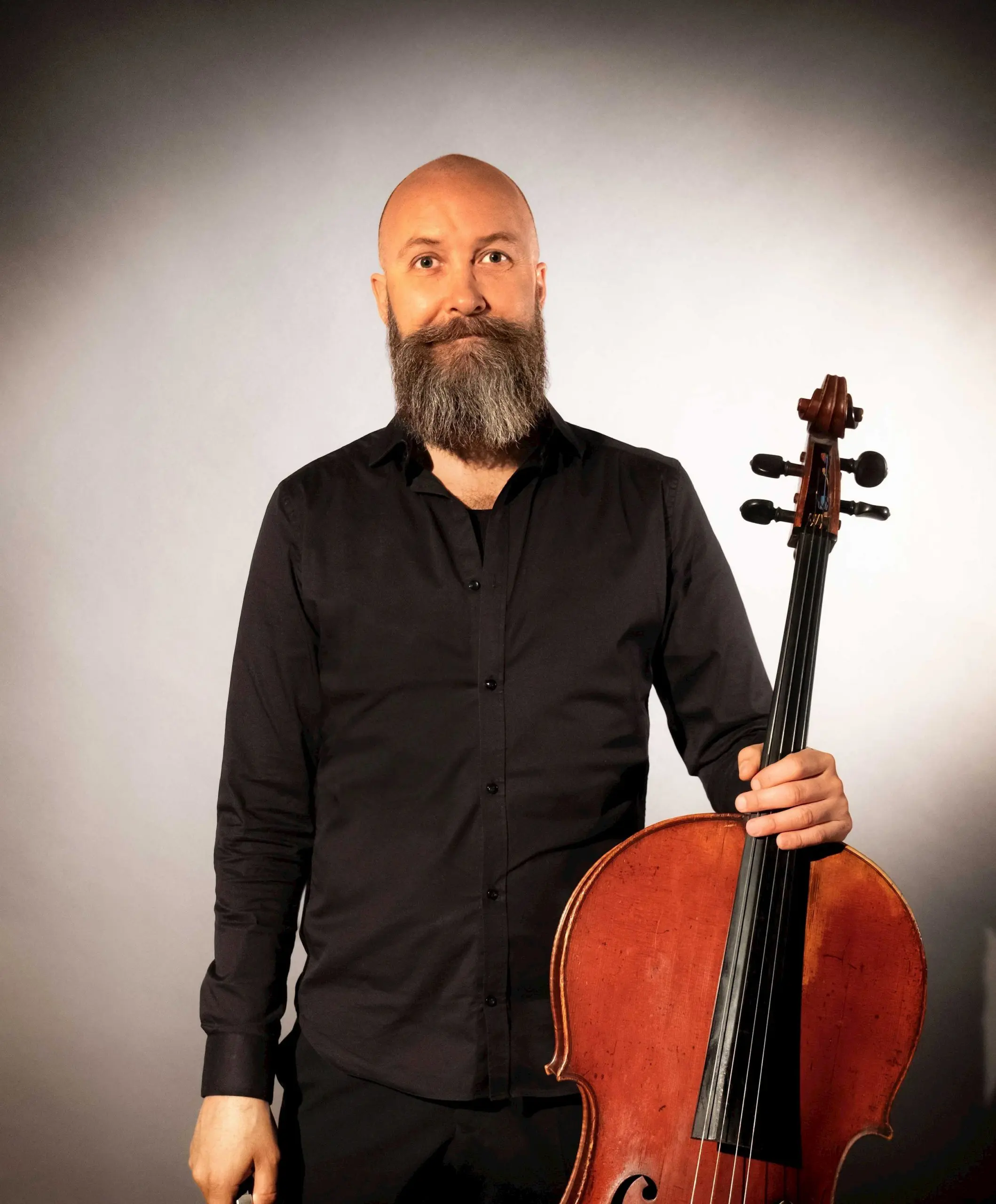 Gudmund Ingwall, cellist i Wermland Operas orkester.